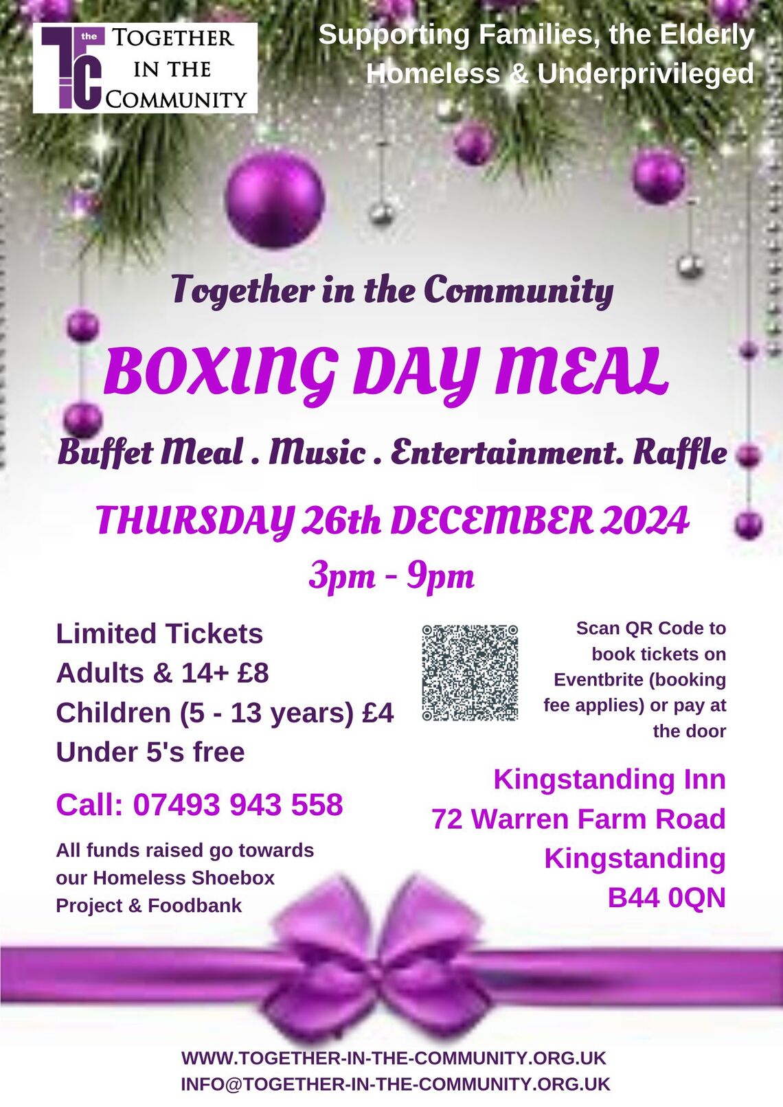 Boxing Day Meal 2024
