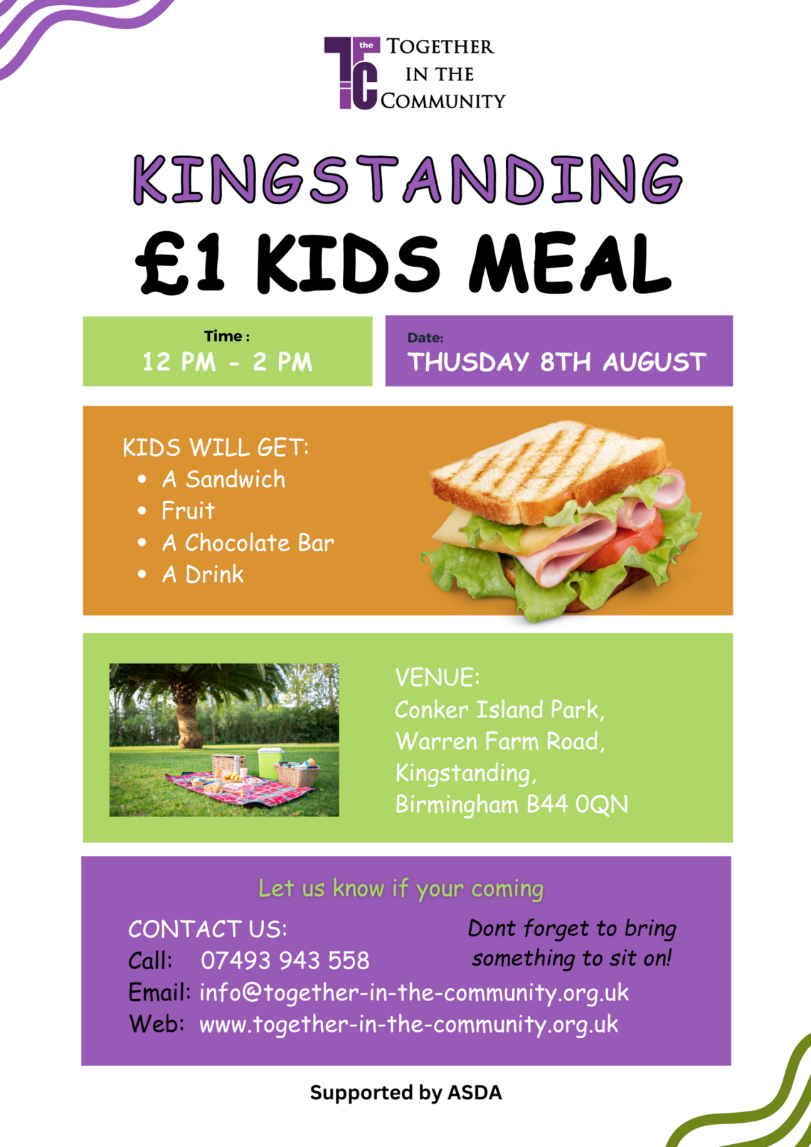 Kingstanding Kids 1 pound Meal Deal